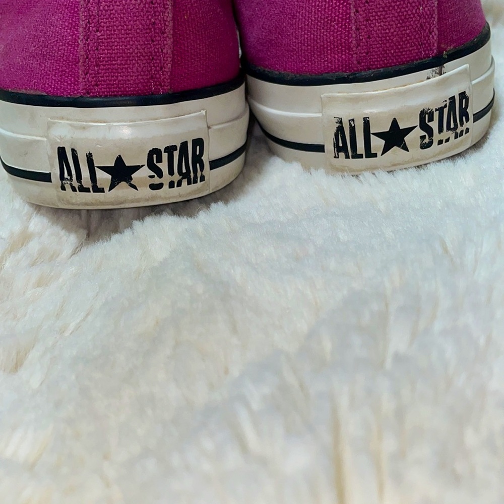 Purple All Star Converse - Picture 3 of 7